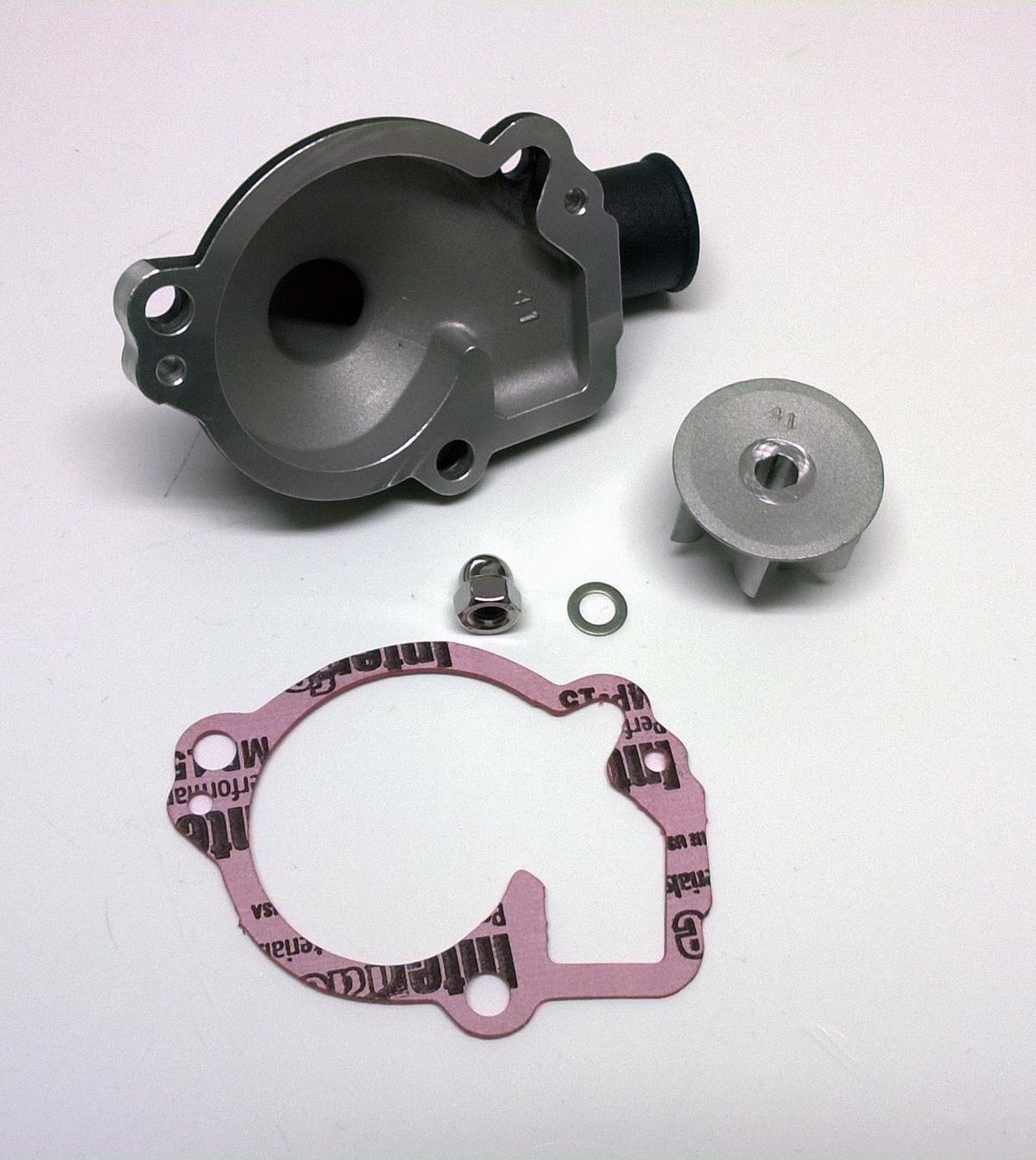 WATER PUMP COVER 16-18 SX125 KTM, SUPERCOOLER BOYESEN WPK-41B thumbnail 2
