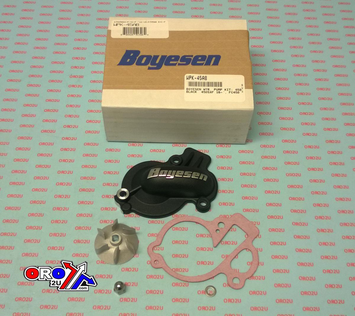 WATER PUMP COVER 16-25 SX-F450, SUPERCOOLER BOYESEN WPK-45AB, BLACK thumbnail 2