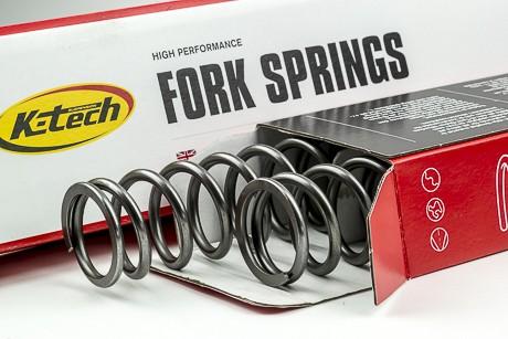 Front Fork Spring 4.4N -(Pair), 45-475-44, HIGH PERFORMANCE FORK SPRING, K-TECH SUSPENSION image 1