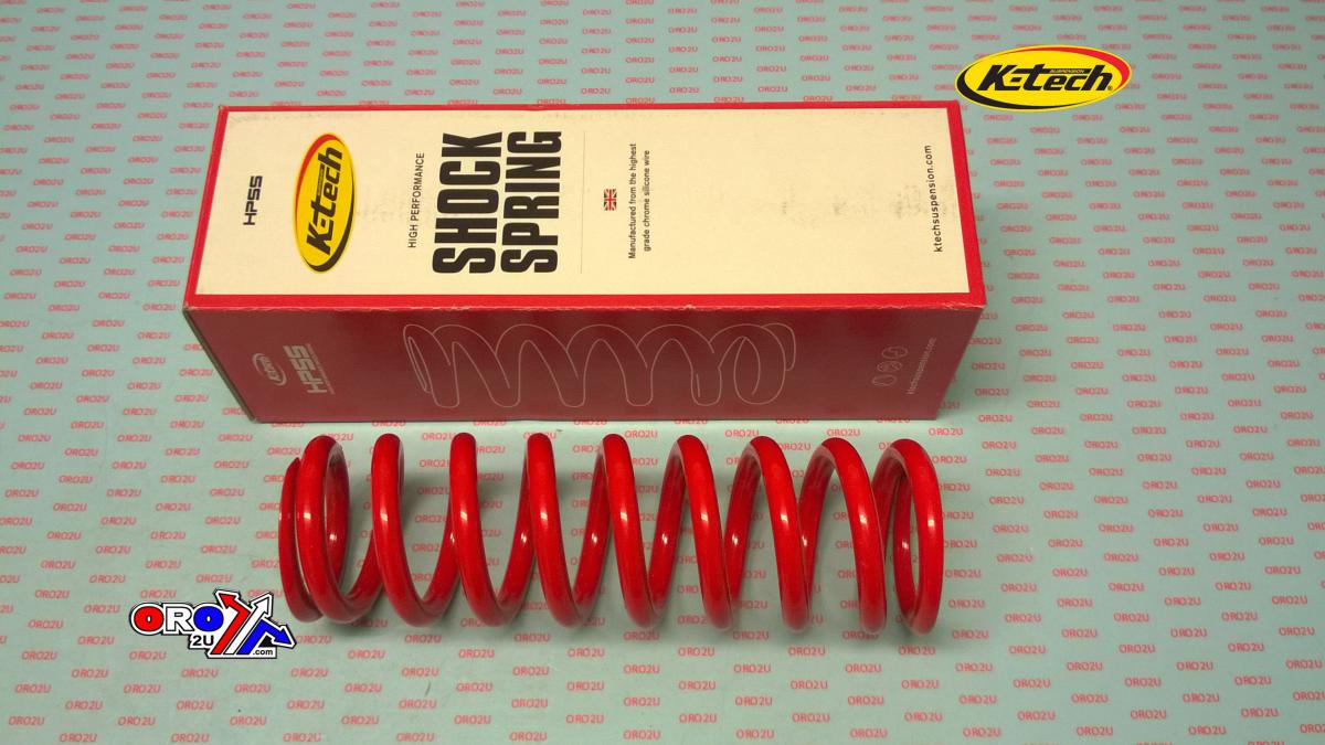 Shock Absorber Spring -50N (53/56x245) Red, 5356-245-50, HIGH PERFORMANCE SHOCK SPRING, K-TECH SUSPENSION thumbnail 2
