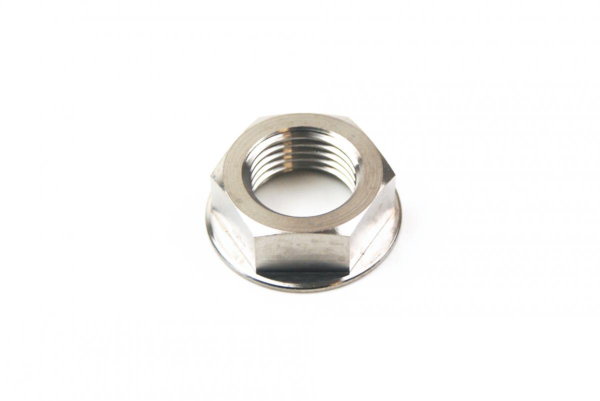 TITANIUM GR5 FRONT SPINDLE NUT, YAMAHA YZ YZF WR 90179-16011-00, EACH / / 90179-16011 thumbnail 2