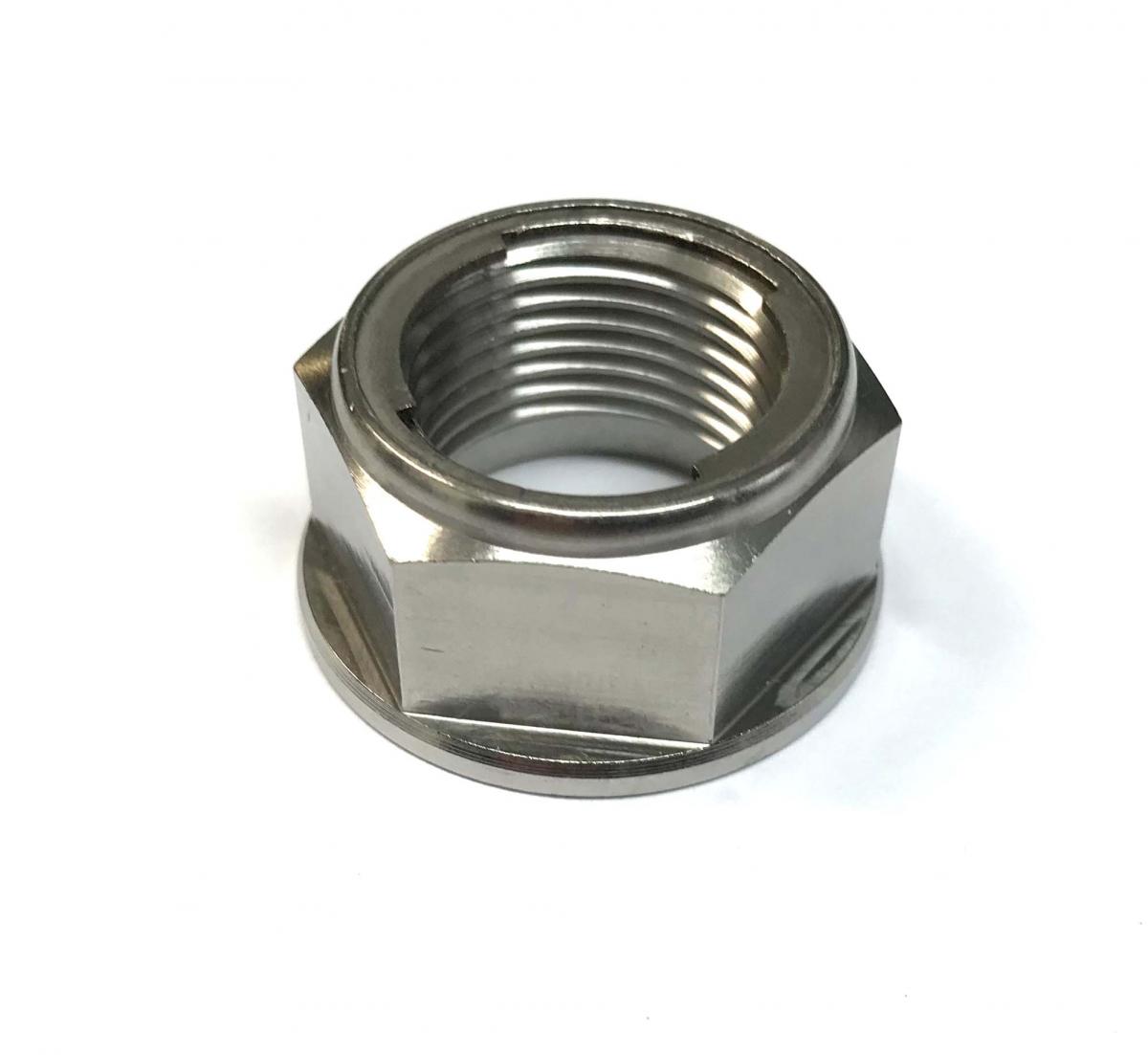 TITANIUM GR5 REAR SPINDLE NUT, M20x1.50 YAM KAW 90185-20002, EACH / / 92210-0939 thumbnail 3
