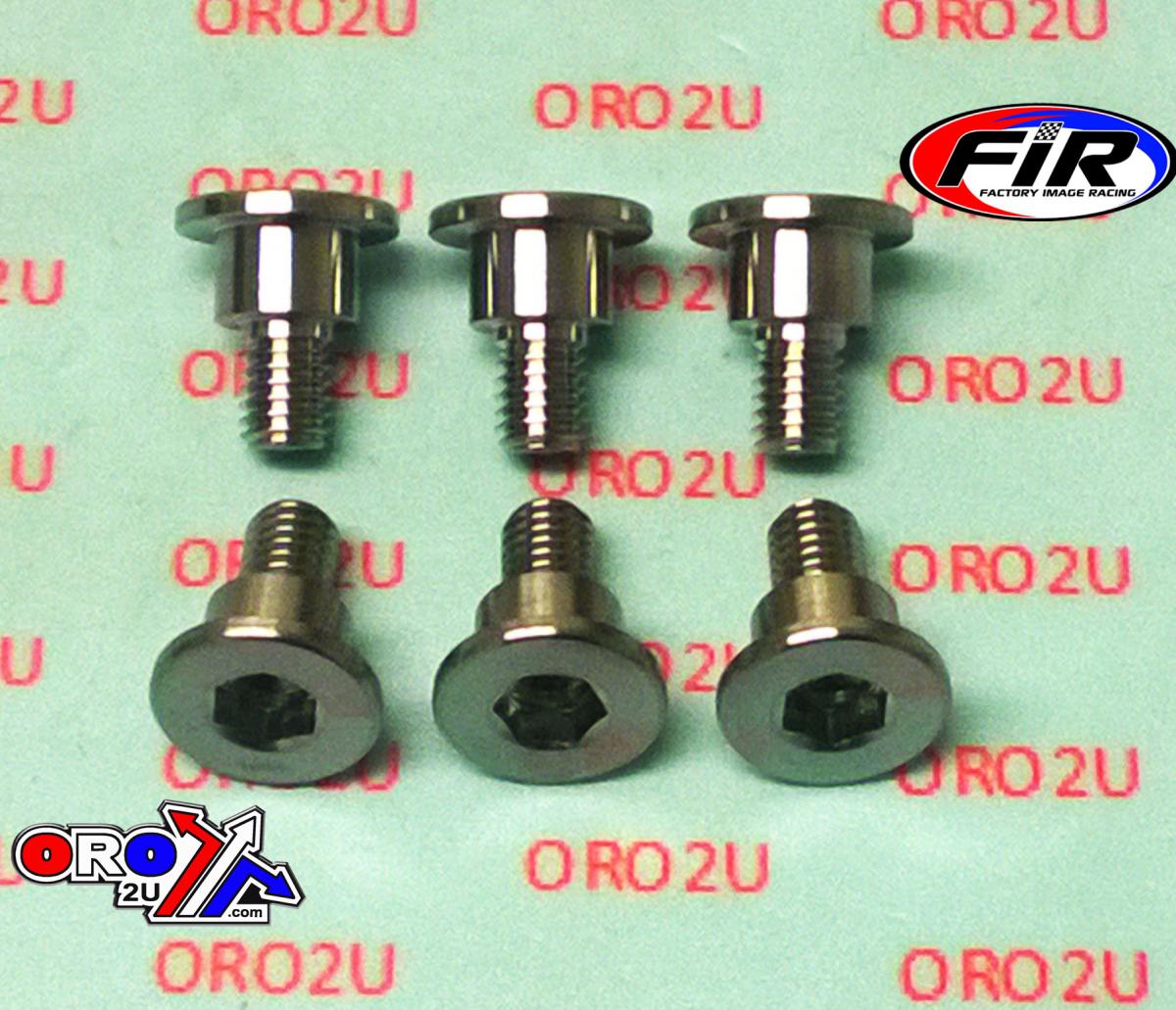 M6 FORK COVER BOLT YAMAHA PK 6, TITANIUM GRADE 5 / YAMAHA 90109-06232-00 thumbnail 4