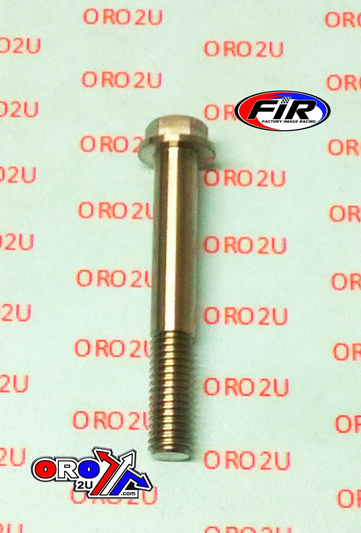 TITANIUM GR5 BOLT M8 x 55mm EACH, FLANGE OD: 14mm / HEX SIZE: 10mm, / thumbnail 2