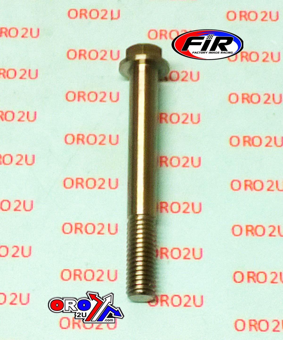 TITANIUM GR5 BOLT M8 x 65mm EACH, FLANGE OD: 14mm / HEX SIZE: 10mm, / thumbnail 2