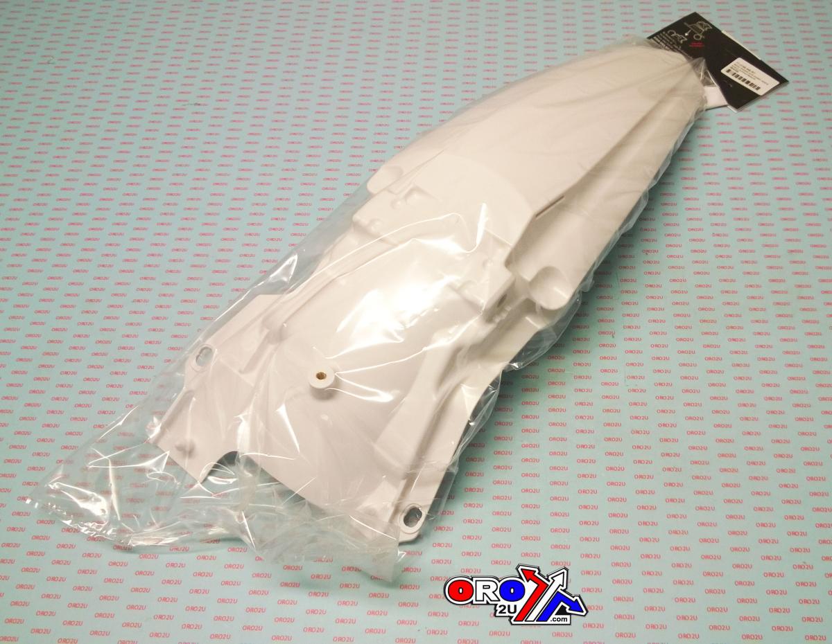 REAR FENDER 2019-23 KX450 WHITE, RTECH R-PPKXFBN0019 thumbnail 3