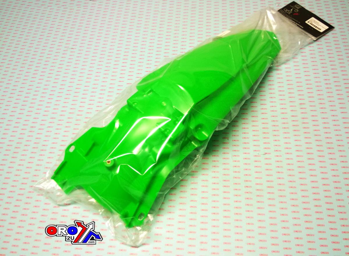 REAR FENDER 2019-23 KX450 NEON GREEN, RTECH R-PPKXFVF0019 thumbnail 3