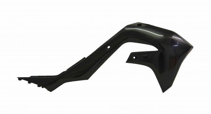 RADIATOR SCOOPS 2019-23 KX450F BLACK, RTECH R-CVKXFNR0019 image 1