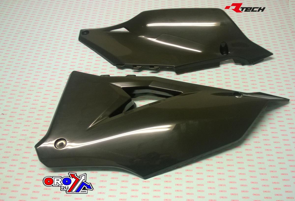 SIDE PANELS 2019-23 KX450 BLACK, RTECH R-FIKXFNR0019 thumbnail 2