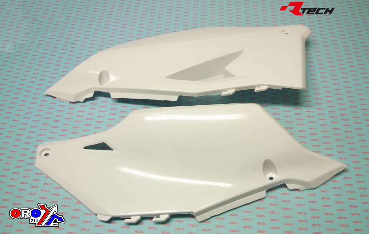 SIDE PANELS 2019-23 KX450 WHITE, RTECH R-FIKXFBN0019 thumbnail 2