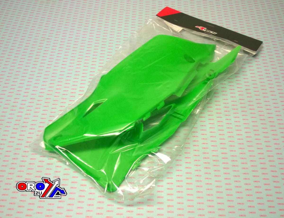 SIDE PANELS 2019-23 KX450 NEON GREEN, RTECH R-FIKXFVF0019 thumbnail 3
