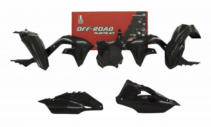 PLASTIC KIT/5 2019-23 KX450F BLACK, RTECH R-KITKXF-NR0-599 thumbnail 2