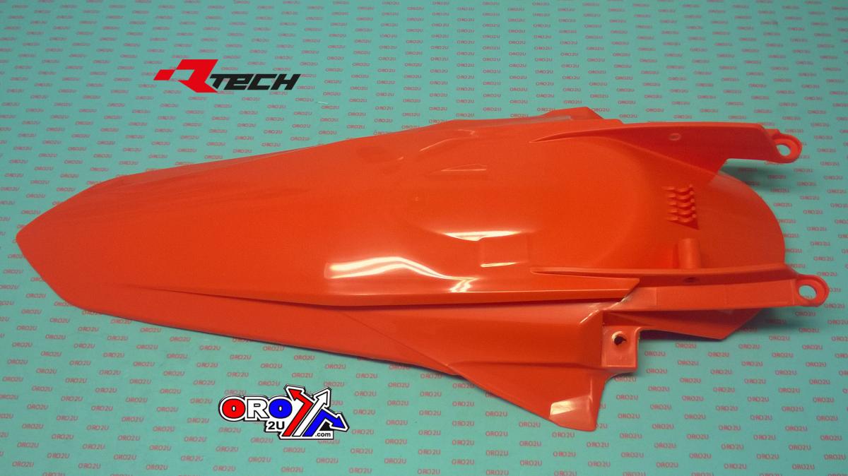REAR FENDER ORANGE 2019-22 SX/SXF/XC/XC-F, RTECH R-PPKTMAR0019 thumbnail 3