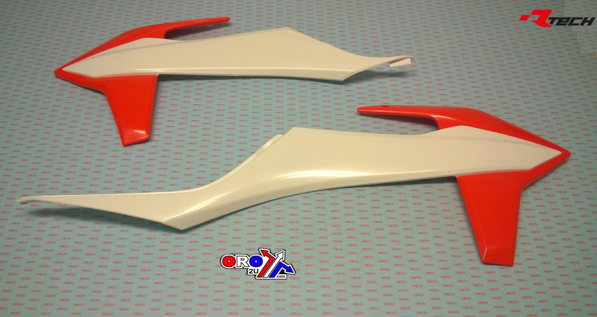RAD SCOOPS 2019-22 KTM SX/SXF, RTECH R-CVKTMBNAR19, WHITE/ORANGE, SX/SX-F/XC/XC-F 2019-22 OEM COLOURS thumbnail 2