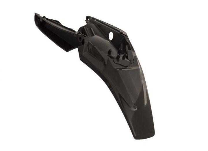 REAR FENDER 17-23 HUSKY TC65, BLACK, RTECH R-PPHSQNR0065 image 1