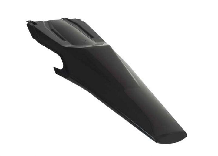 REAR FENDER 2019-22 HUSKY TC/FC, BLACK, RTECH R-PPHSQNR0019