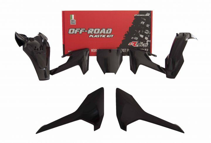 PLASTIC KIT/5 17-23 TC65, BLACK, RTECH R-KITHSQ-NR0-565 image 1