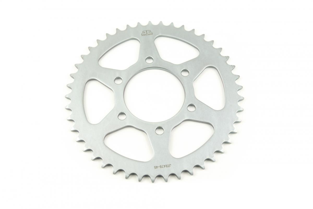REAR SPROCKET JTR478.45 JT SILVER image 1