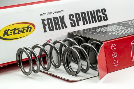 Front Fork Spring 3.8N -(Pair), 31-430-38, HIGH PERFORMANCE FORK SPRING, K-TECH SUSPENSION