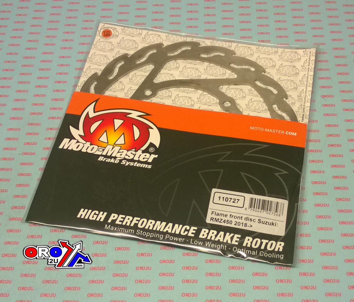 DISC BRAKE FRONT RMZ 450 2018 FLAME, MOTO-MASTER 110727 image 1