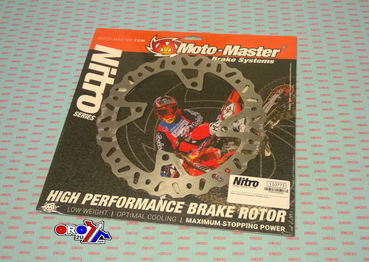 DISC BRAKE REAR KX 450F 2019 NITRO, MOTO-MASTER 110773 image 1