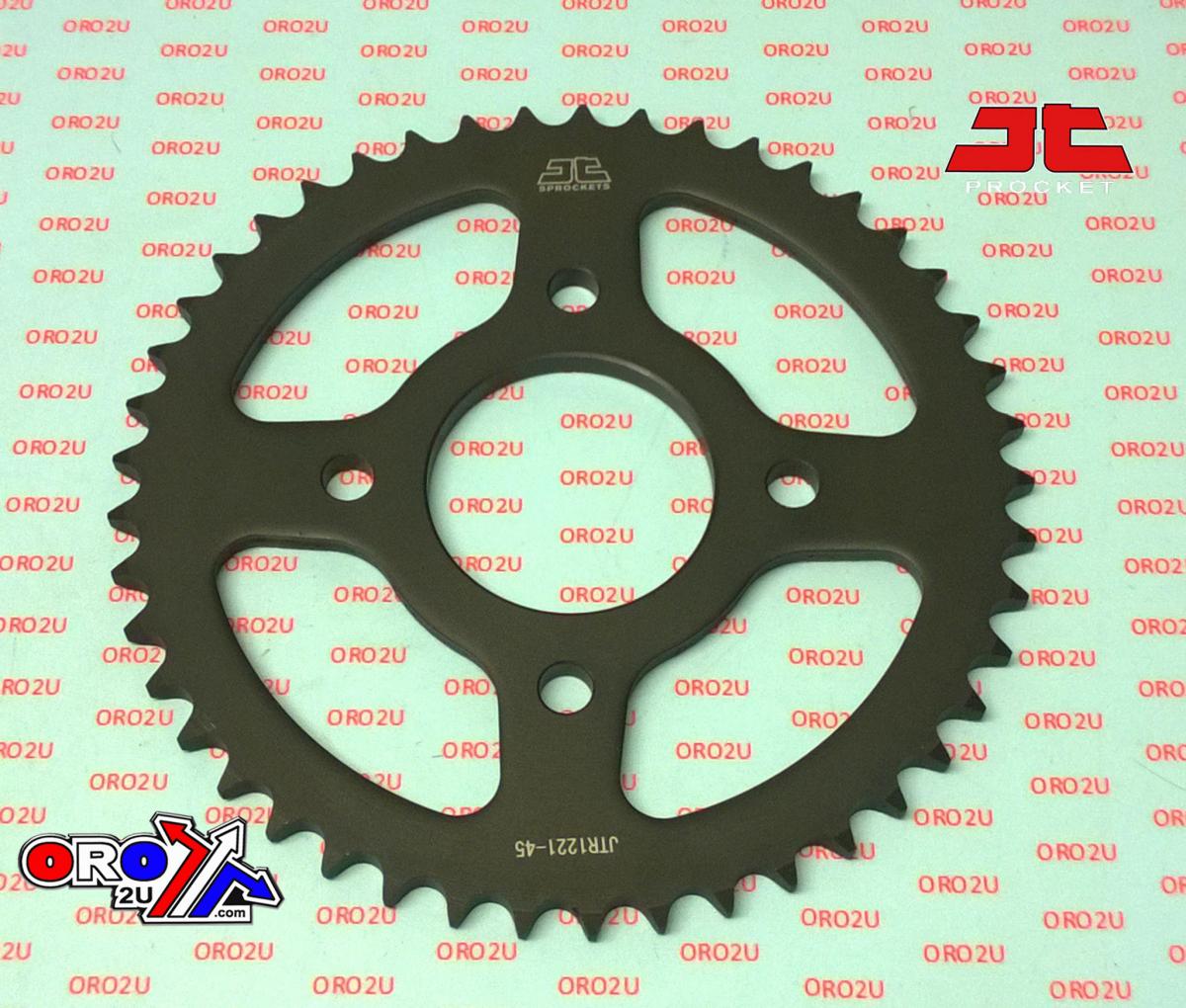 REAR SPROCKET JTR1221.45 STEEL BLACK image 1