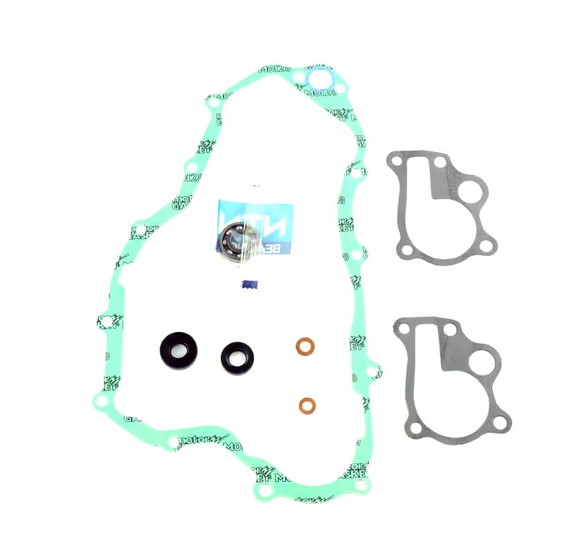 WATER PUMP GASKET KIT CR 250 92-01/TX125 2017, ATHENA P400210475005 HONDA/HUSKY WITH BEARING image 1