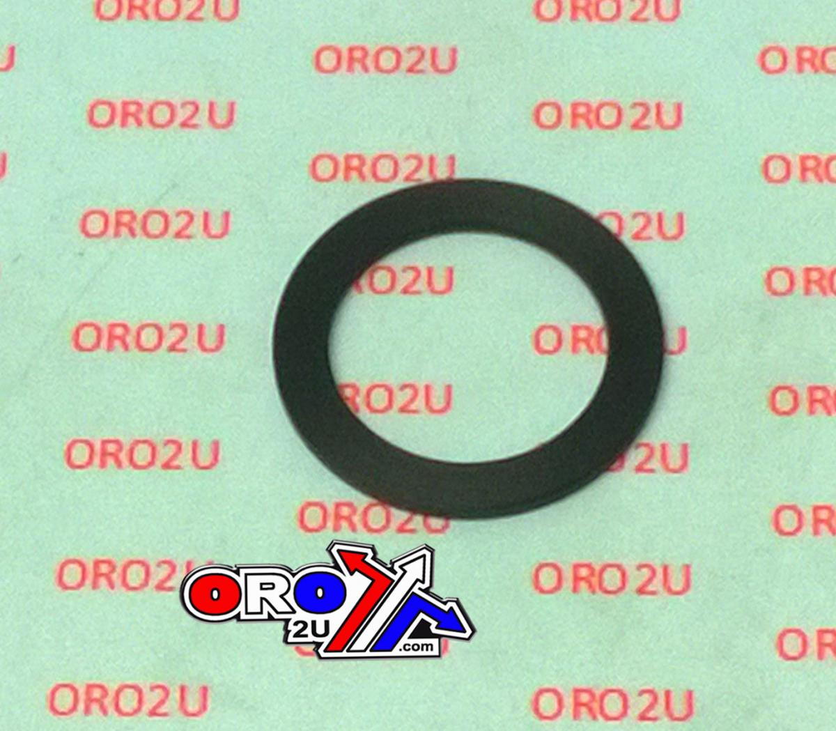 NLA, FRONT FORK SPRING SPACER, 43mm (38x27x2mm) Black, HPTP FF, SPACER-FF-3802 image 1
