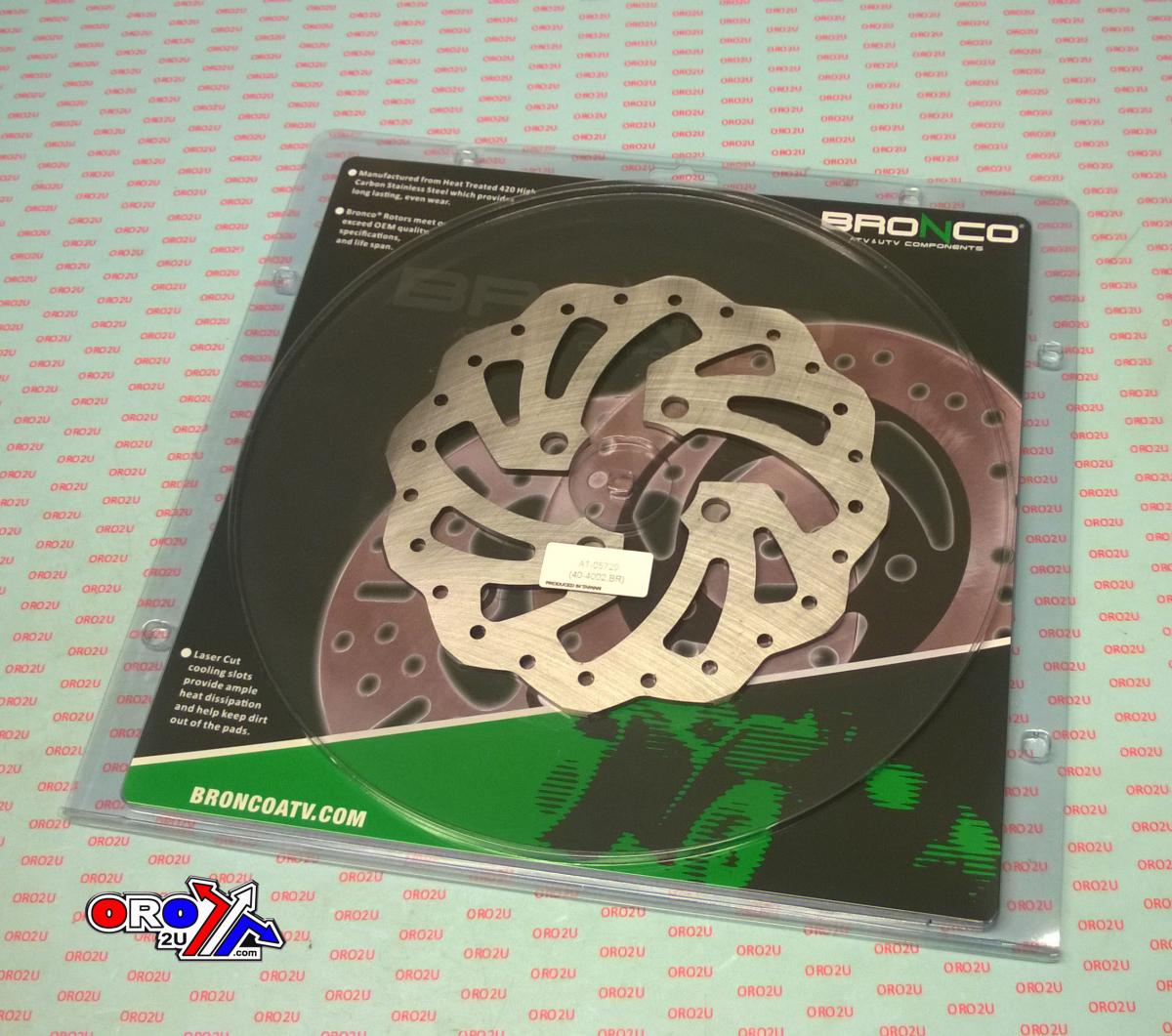 DISC BRAKE ROTOR REAR YFZ450R 16-18, BRONCO AT-05729 YAMAHA ATV thumbnail 2