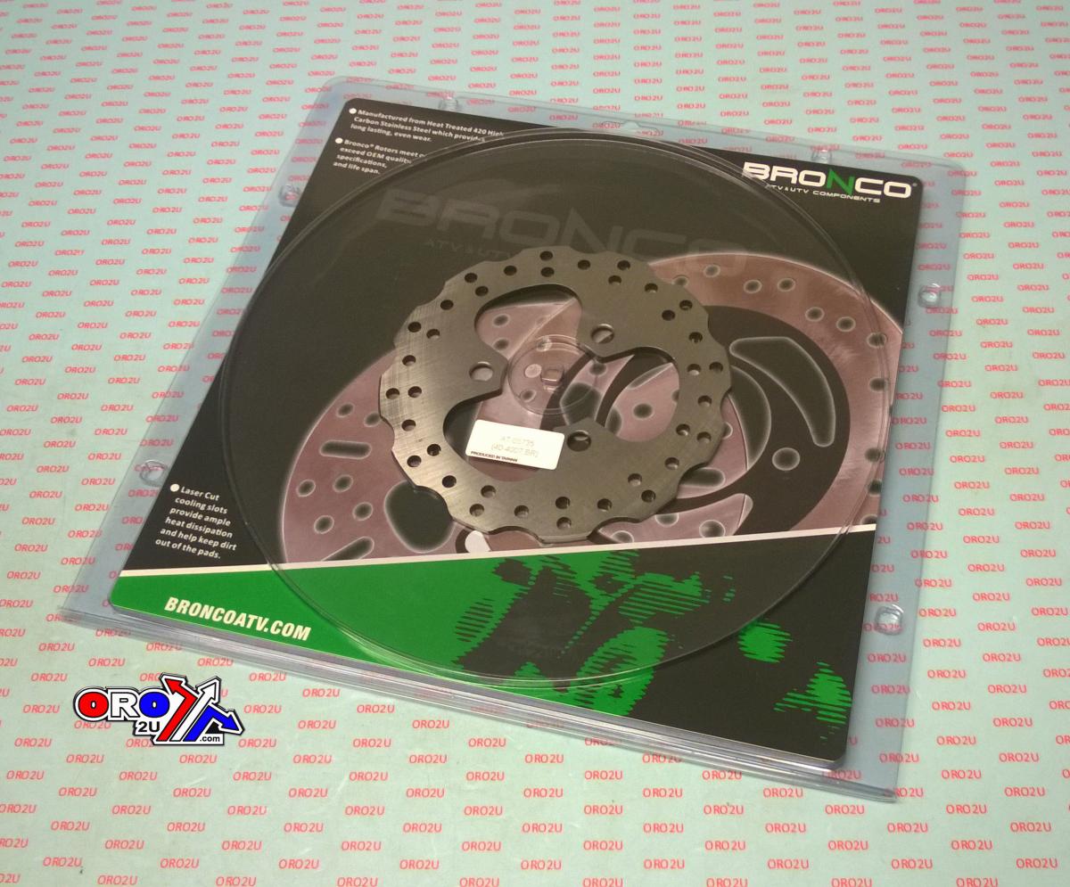 DISC BRAKE ROTOR FRONT LT230, BRONCO AT-05735 SUZUKI ATV thumbnail 2