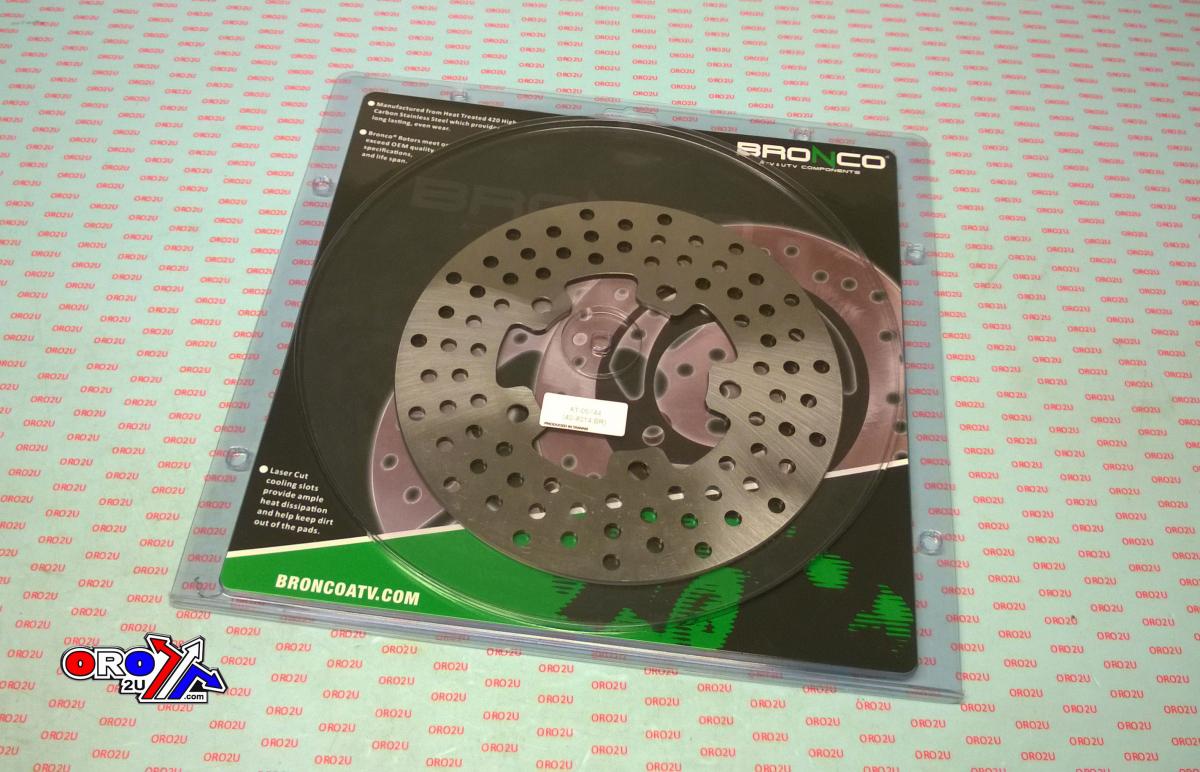 DISC BRAKE ROTOR REAR 3304-301, BRONCO AT-05744 thumbnail 2