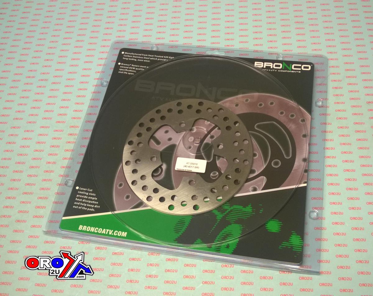 DISC BRAKE ROTOR FRONT POLARIS, BRONCO AT-05918, 5211869 thumbnail 2