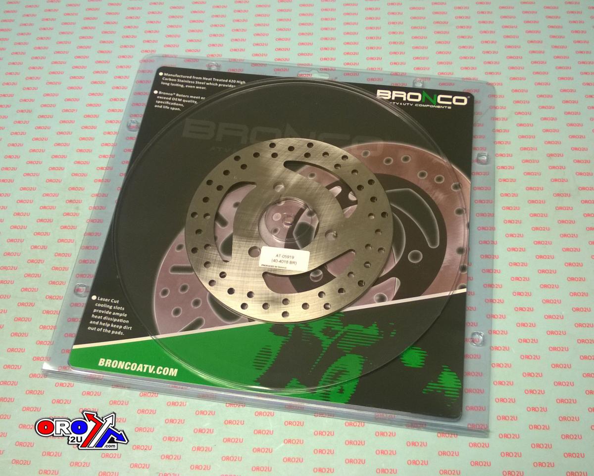 DISC BRAKE ROTOR REAR POLARIS, BRONCO AT-05919, MD6156D	, 5243678 thumbnail 2