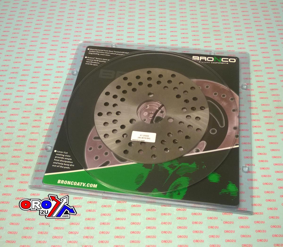 DISC BRAKE ROTOR REAR POLARIS, BRONCO AT-05920, MD6169D, 5243679 thumbnail 2