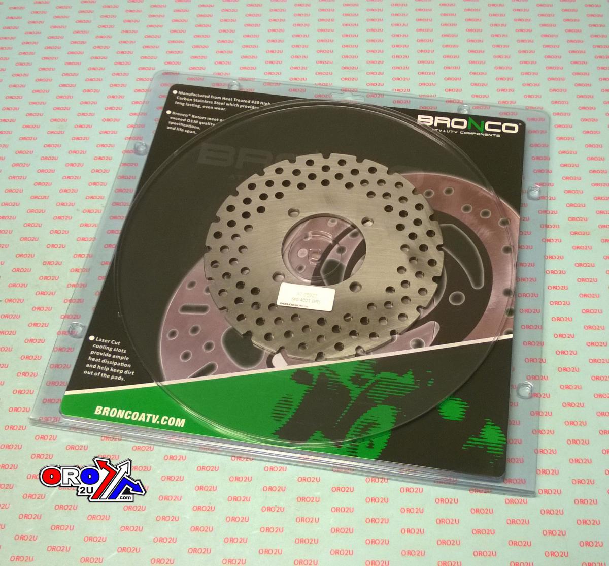 DISC BRAKE ROTOR FRONT POLARIS, BRONCO AT-05927, MD6262D, 5247961 thumbnail 2