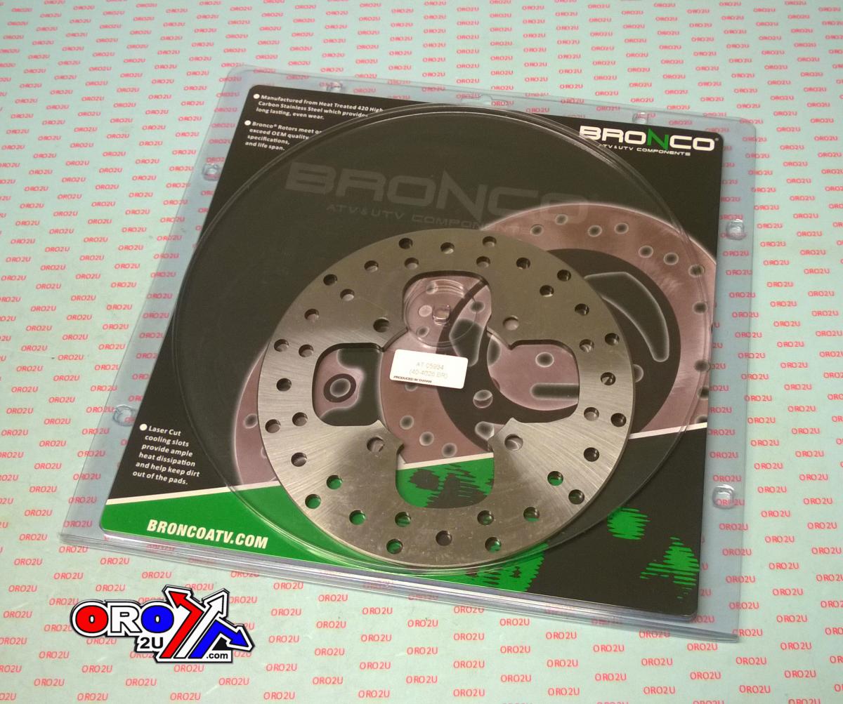 DISC BRAKE ROTOR FRONT CAN-AM, BRONCO AT-05984 BOMBARDIER, 705600168, 705600342, MD6224D thumbnail 2