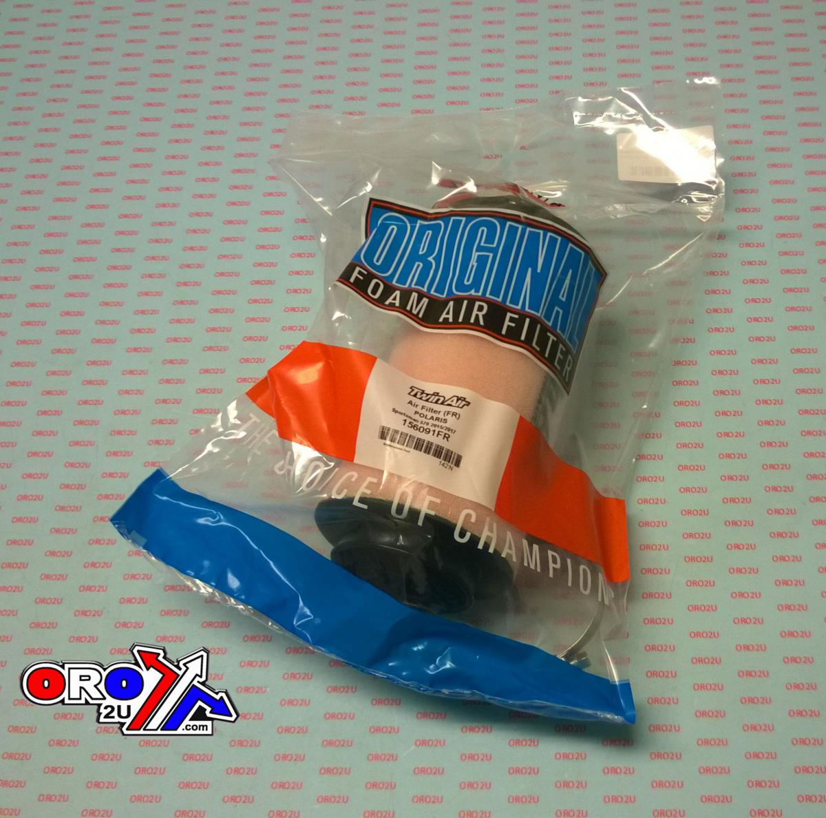 AIR FILTER POLARIS 570 SPORTSMAN 2015-18, TWINAIR BACK FIRE FILTER 156091FR thumbnail 2