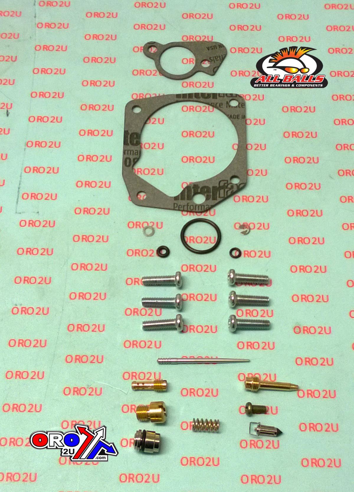 Carburettor Rebuild Kit Polaris Predator 50, ALLBALLS 26-1198 thumbnail 2