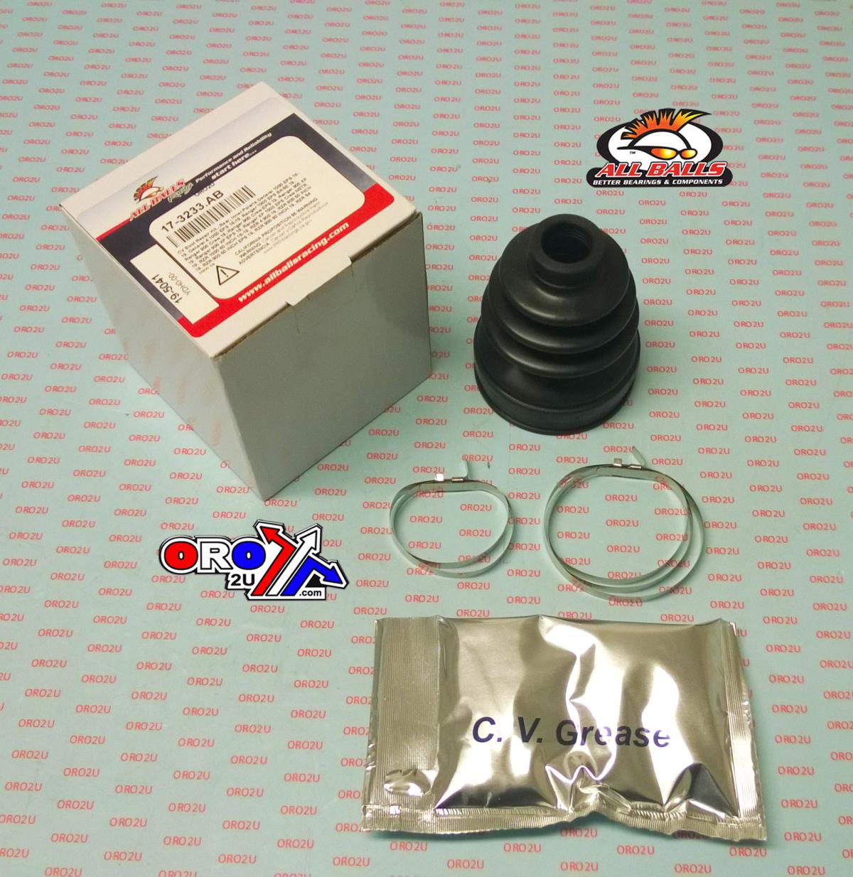 CV BOOT KIT POLARIS General 1000 EPS 18-19, General 4 1000 EPS 18-19, Ranger 1000 EPS BASE, ALLBALLS 19-5041, 3236165 thumbnail 3