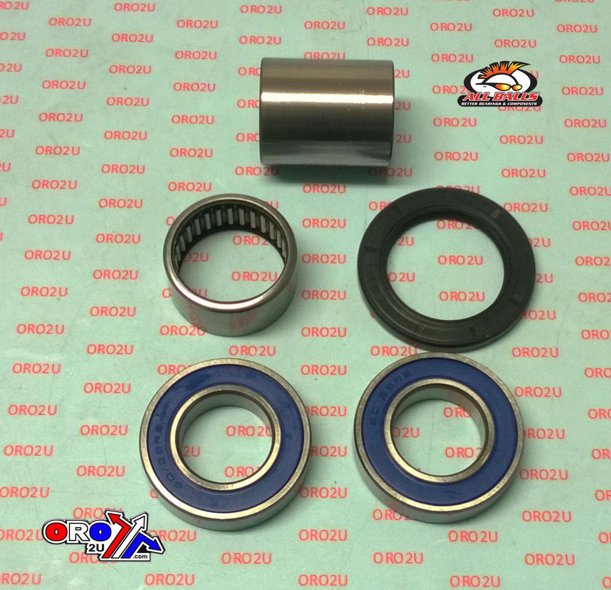 WHEEL BEARING KIT REAR 09-20 YAMAHA VMX17 V MAX, ALLBALLS 25-1772 ROAD thumbnail 2