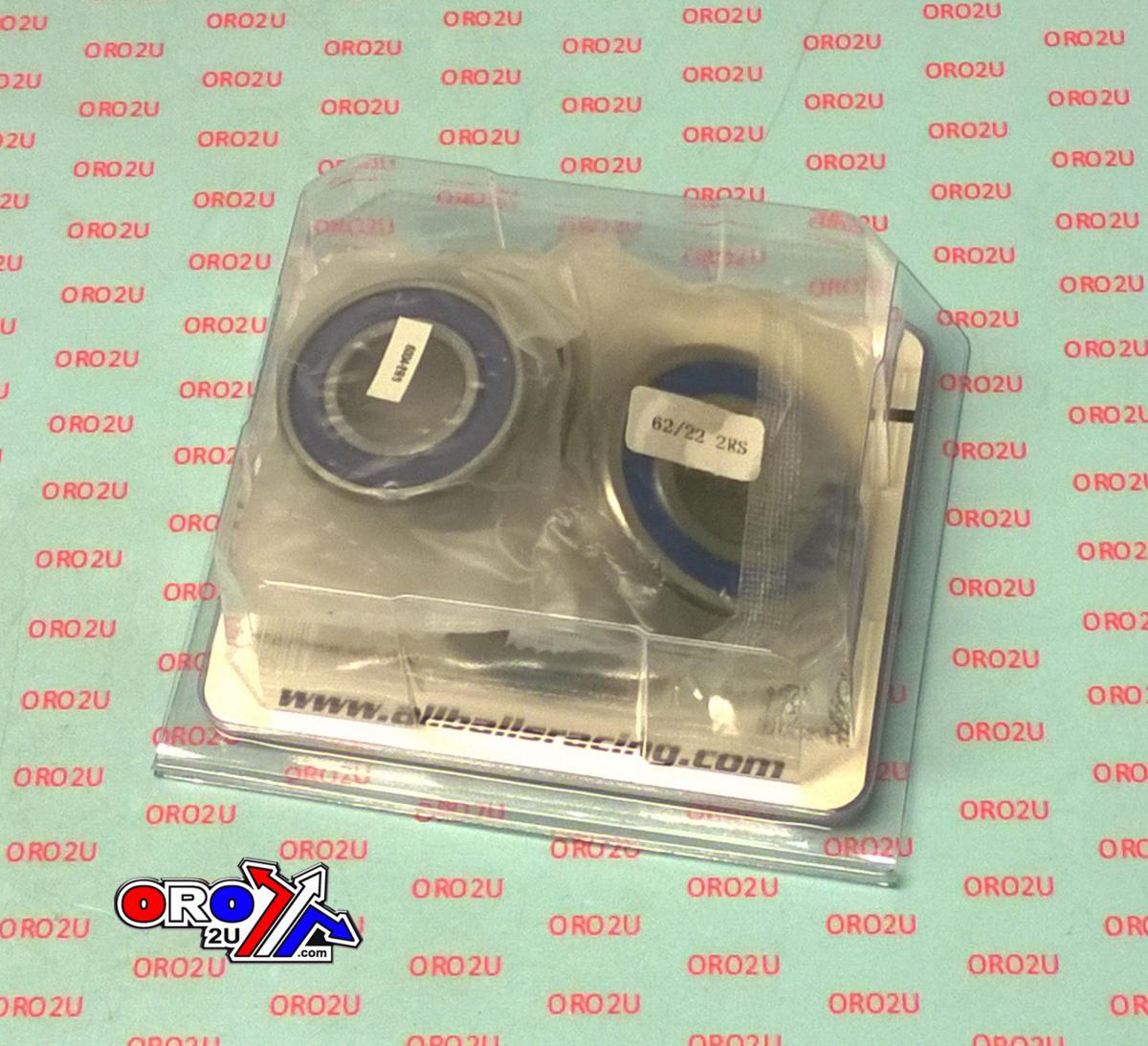 WHEEL BEARING KIT REAR 91-98 HONDA CBR400, ALLBALLS 25-1779 ROAD thumbnail 3