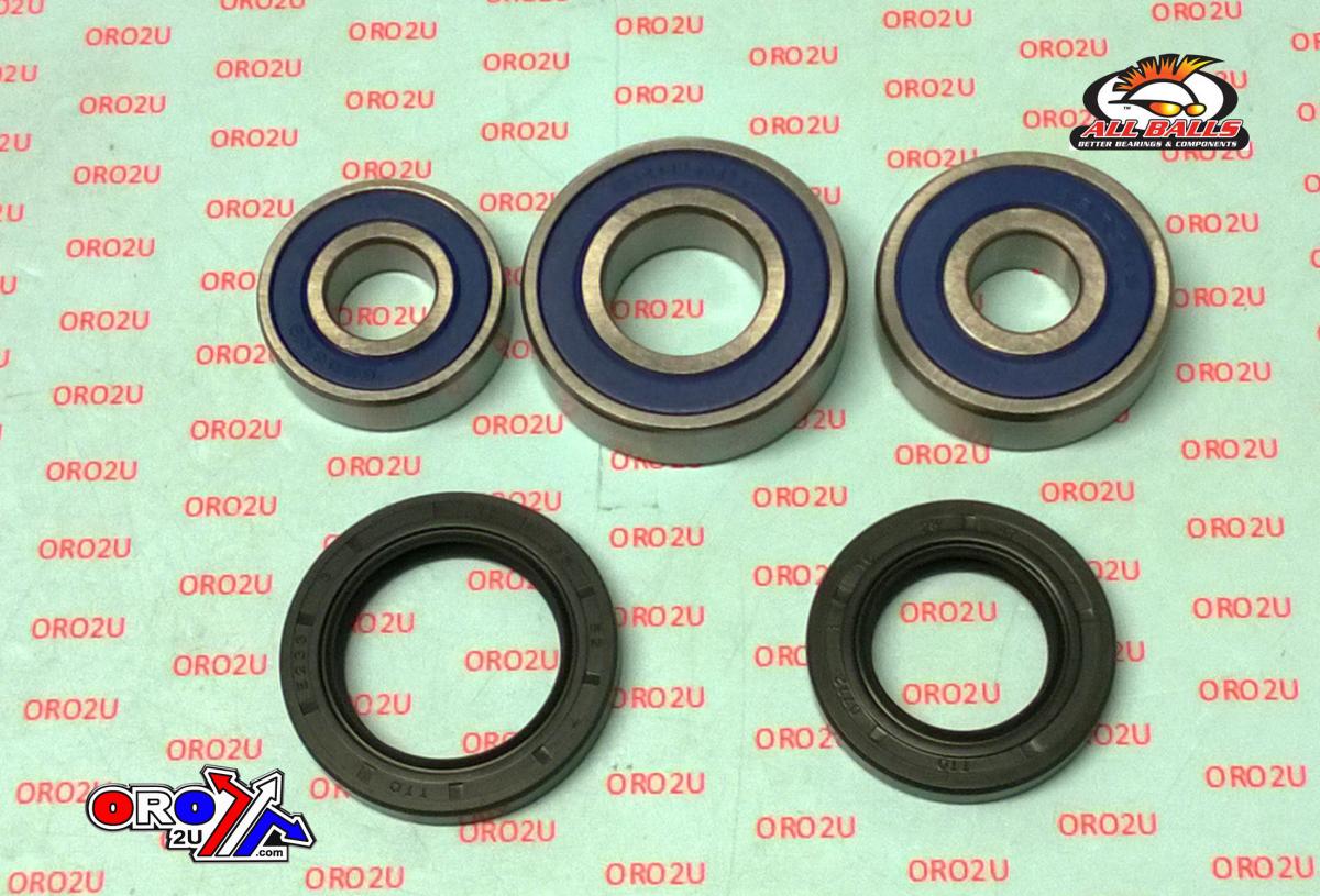 WHEEL BEARING KIT REAR 18-22 KAWASAKI Z400/EX400 NINJA, ALLBALLS 25-1780 ROAD thumbnail 2