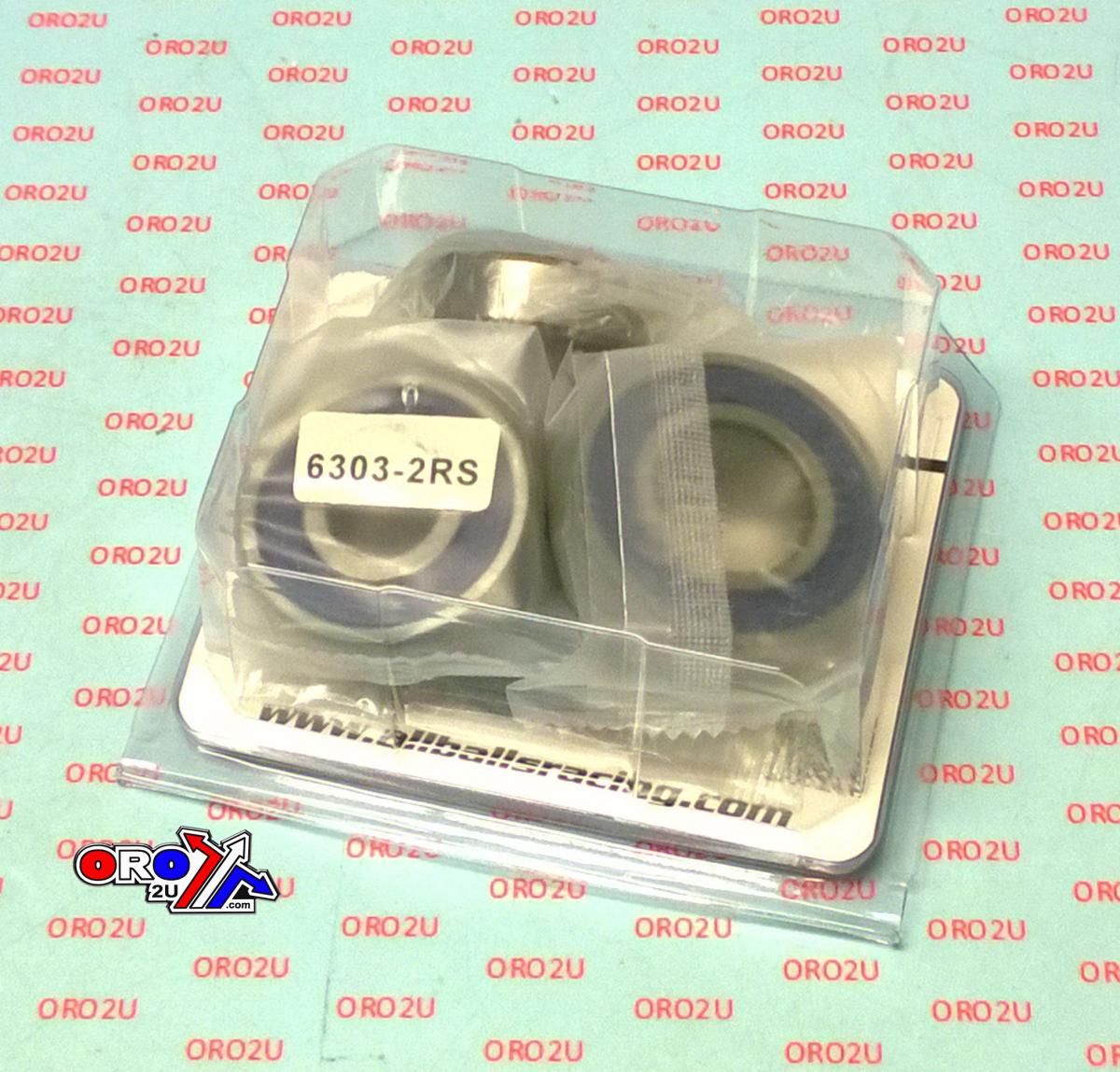 WHEEL BEARING KIT REAR 18-22 KAWASAKI Z400/EX400 NINJA, ALLBALLS 25-1780 ROAD thumbnail 3