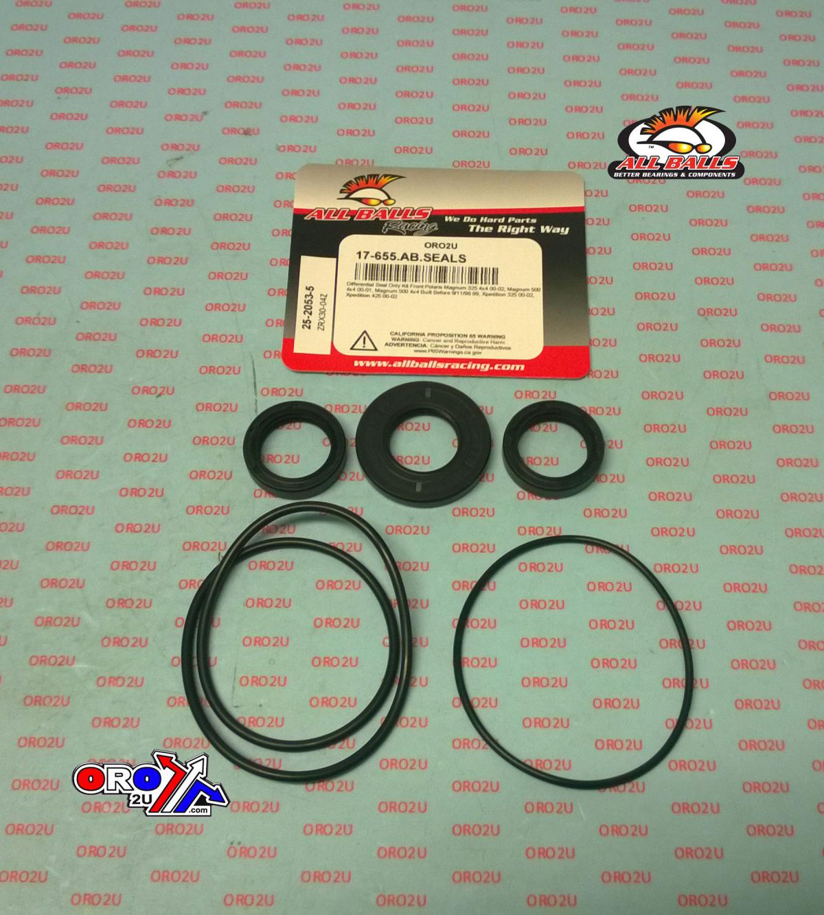 DIFFERENTIAL SEAL KIT FRONT, ALLBALLS 25-2053-5 thumbnail 2