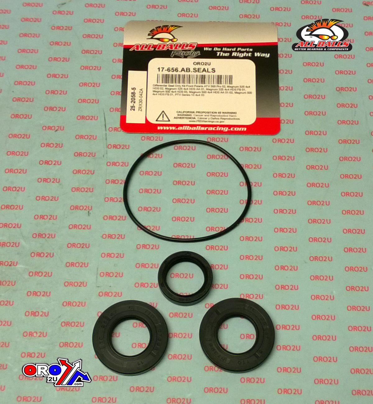 DIFFERENTIAL SEALS KIT FRONT, ALLBALLS 25-2058-5 image 1