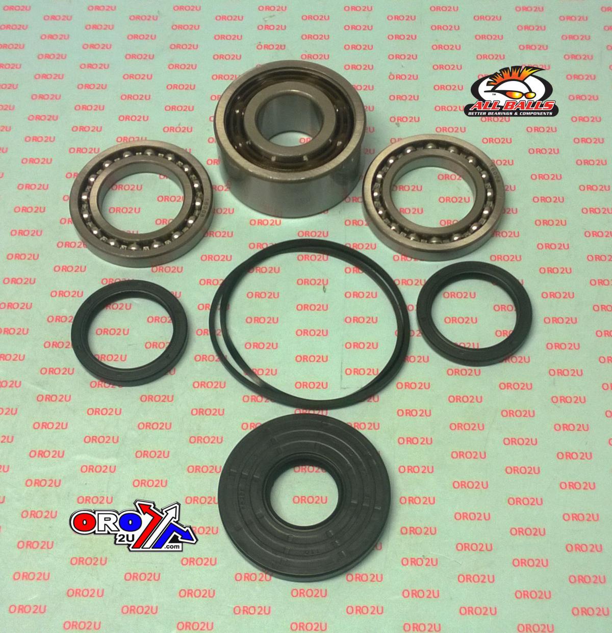 DIFFERENTIAL BEARING & SEAL KIT FRONT POLARIS, ALLBALLS 25-2116 thumbnail 2