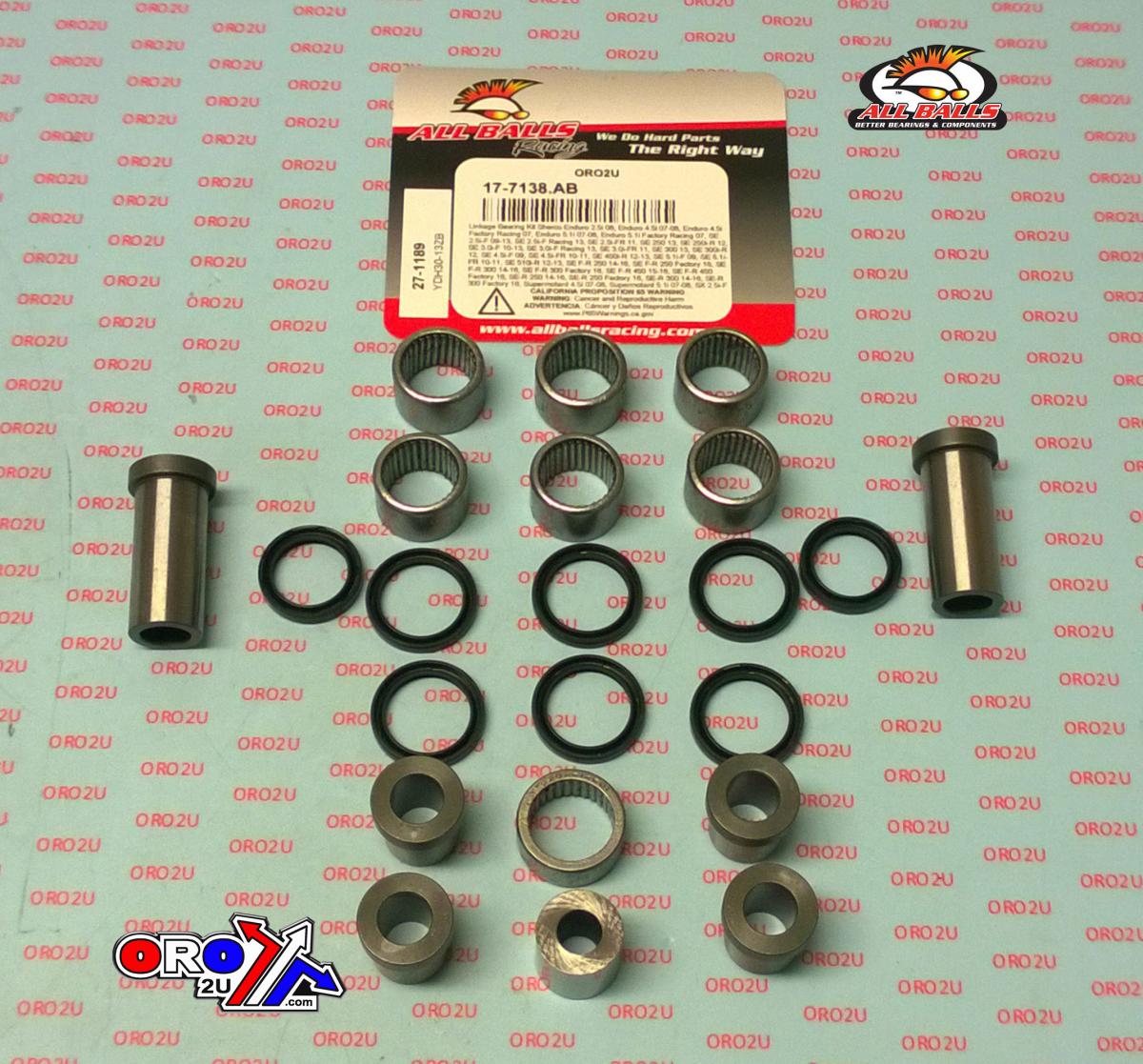 LINKAGE BEARING KIT Sherco, ALLBALLS 27-1189 thumbnail 2