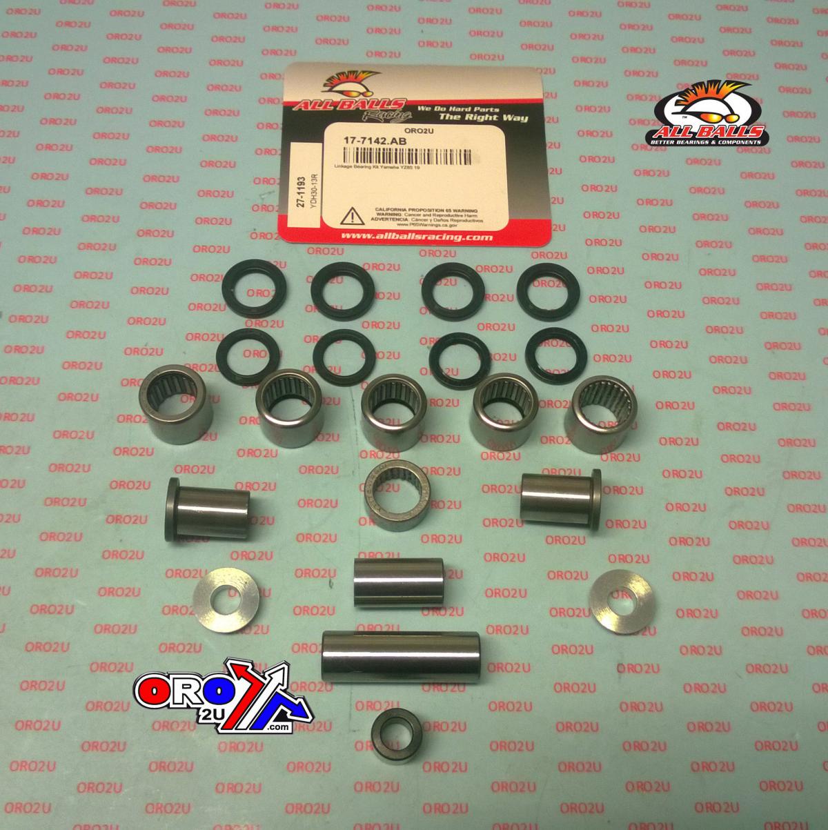 LINKAGE BEARING KIT YZ85 2019, ALLBALLS 27-1193 YAMAHA thumbnail 2