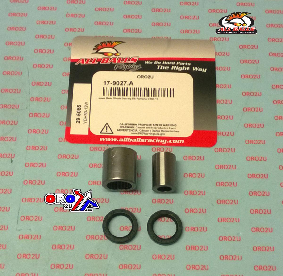 LOWER REAR SHOCK KIT YZ65 2018, ALLBALLS 29-5085, YAMAHA thumbnail 2