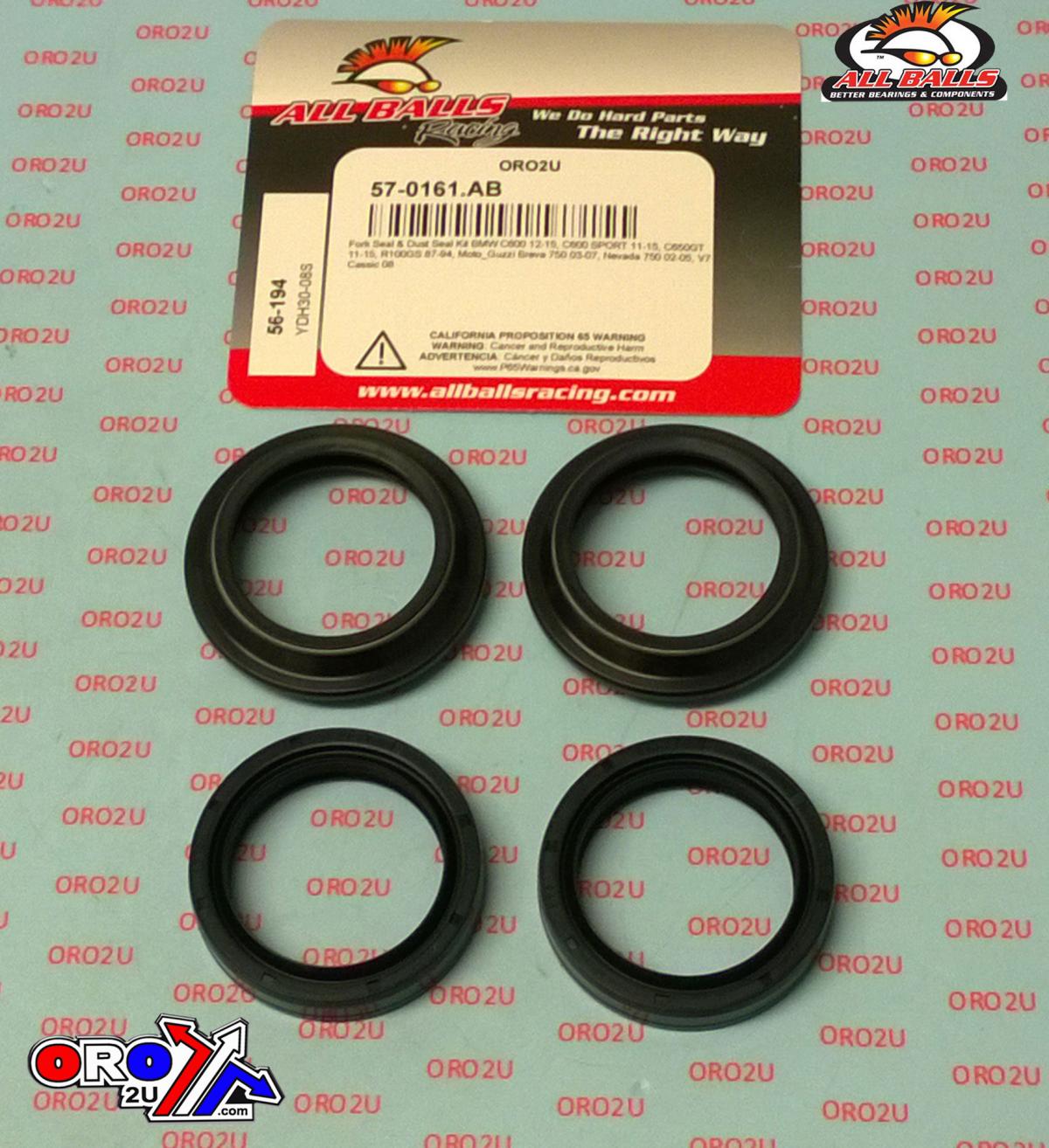 SEAL WIPER SET ALLBALLS, ALLBALLS 56-194 FORK SEAL KIT thumbnail 2